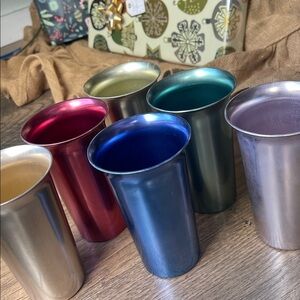 Hal-Sey Fifth Ave L&M 400 Aluminum MCM drinking glasses